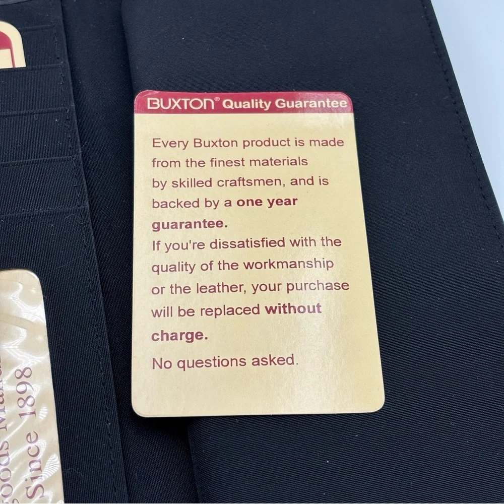 Buxton sleek black